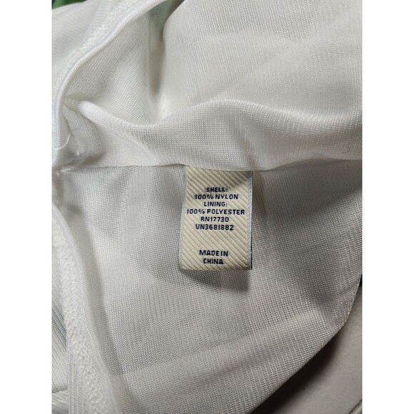 Jean Paul Gaultier Target Slip Dress In Green Polka Dot Black Lace - XL - Picture 15 of 15